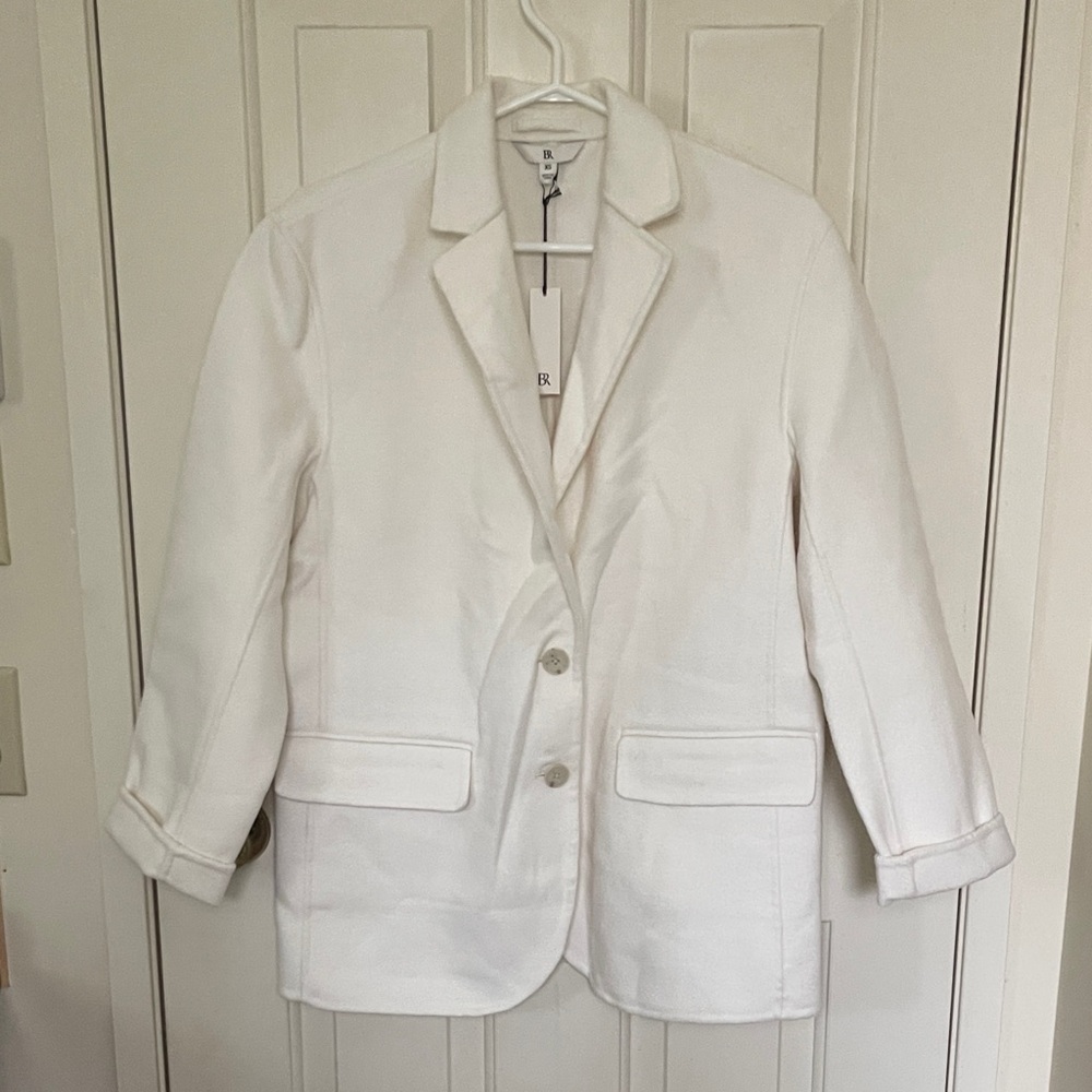Banana Republic Oversized Wool Blend Blazer Size XS